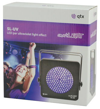 154.011 qtx light QTX SL-UV LED PAR 64 LED ultra violet light effect smart light
