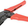 Ratchet-Action Coaxial Crimping Pliers