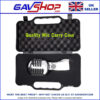 Retro Microphone Vintage Style 50s Chrome Dynamic Professional Mic with Case