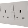Triple Socket Conversion Kit 13A Switched with Back Box - E342AA
