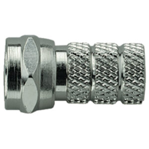 F282G F Type Quick Connect Twist On Plug For RG58 Cable (Pack 4)