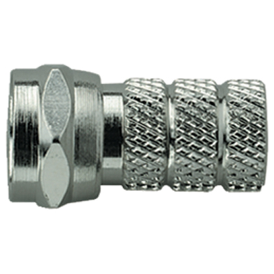 F Type Quick Connect Twist F-Plug For RG58 Cable (Pack 4)