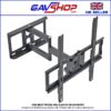 Dual Pivot Tilt and Swivel TV Mounting Bracket