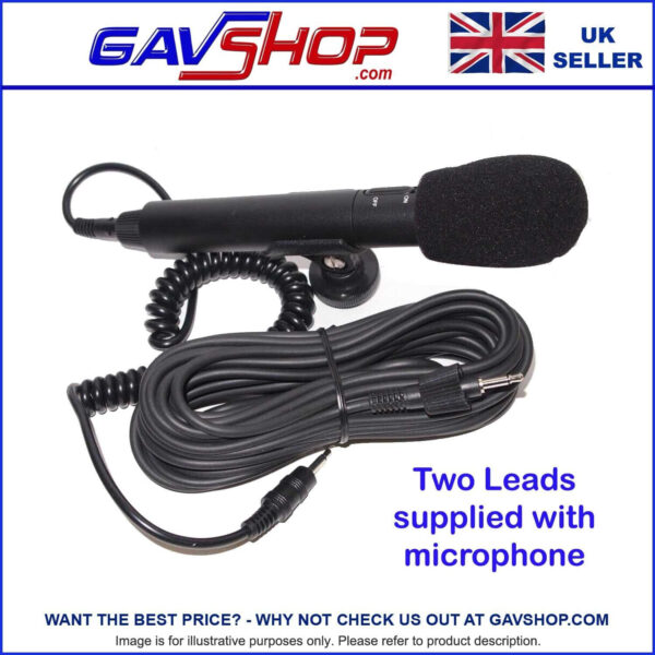 Hama Mono Directional Microphone RMV-01 Camera or Camcorder Mic