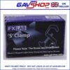 FXLAB 'S' Clamp for trussing, lighting rigs for bars up to 38mm