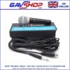 Professional Dynamic Vocal Microphone with XLR Lead & Case DJ, Karaoke etc