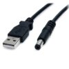 USB 2.0 to 5.5mm Type M Barrel 5V DC Power Cable, 2m -  USB2TYPEM2M