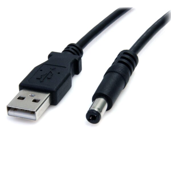 USB 2.0 to 5.5mm Type M Barrel 5V DC Power Cable, 2m -  USB2TYPEM2M