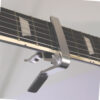 Metal Capo with Grips - Silver