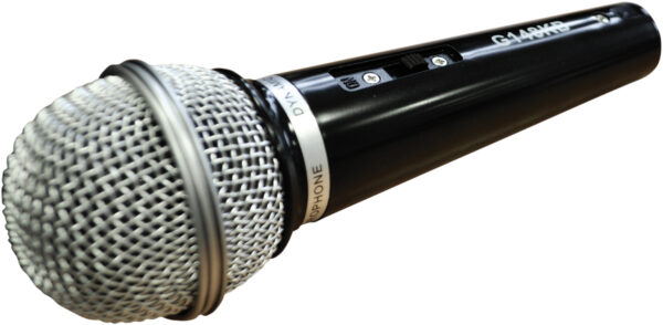 Soundlab Dynamic Vocal Microphone Kit with 3 Plastic Microphones, Leads and Carry Case