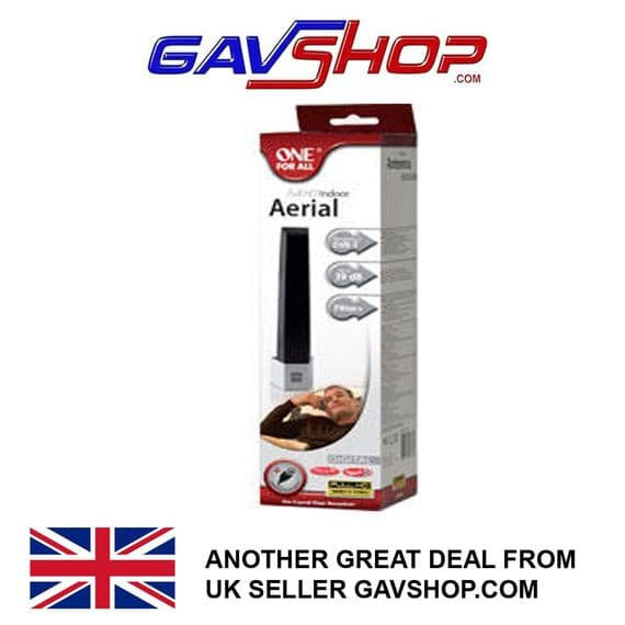 One For All SV9325 Indoor Aerial for Digital HD and UHF - 8716184043390