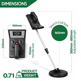 Metal Detector Treasure Seeker Altai Starter Model One