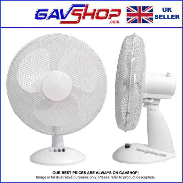 EH1798-Desk-Fan Prem-I-Air 16 Inch (40 cm) Desk Fan with 3 Speed Settings