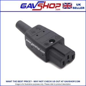 IEC-C15A-HOT-PLUG-1000-x-1000 Rewireable IEC C15A Socket for High Temperature Appliances and Stage Lighting