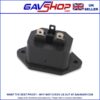 IEC 3 Pins Inlet Connector C13 Black Panel Female Socket Flange Mount Fix AC 250V 10A