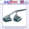 Scart Plug to Scart Plug Nickle Plated Leads In Various Size Cables