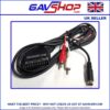 1.5m Scart to 2 x RCA Twin Phono + 4pin S-Video / SVHS Audio Video Lead Cable