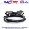 Scart Plug to Scart Plug Nickle Plated Leads In Various Size Cables