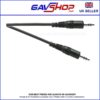3.5mm-Stereo-Jack-Leads 3.5mm Stereo Jack Plug to Plug Lead in Various Sizes - Black