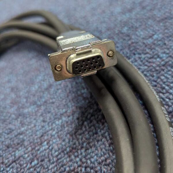SVGA Male to Female Lead 15 pin Extension Monitor Cable - 3m BLACK