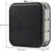 CD DVD Travel Case , Portable Zipper CD Holder for Home, Car, Holiday Storage for 48 Discs.