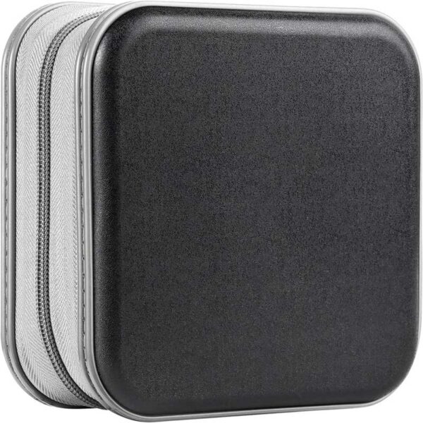 CD DVD Travel Case , Portable Zipper CD Holder for Home, Car, Holiday Storage for 48 Discs.