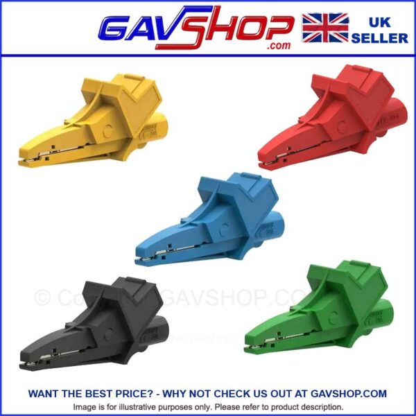 20A 4mm Alligator Clip for Testers by Multicomp Pro