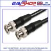 BNC PLUG to BNC PLUG 75Ω Ohm Various Size Leads