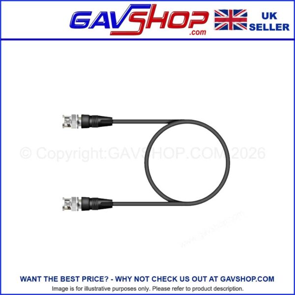 BNC PLUG to BNC PLUG 75Ω Ohm Various Size Leads