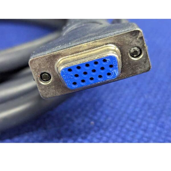 SVGA Male to Female Belkin Lead 15 pin Extension Monitor Cable -  1.8m BLACK