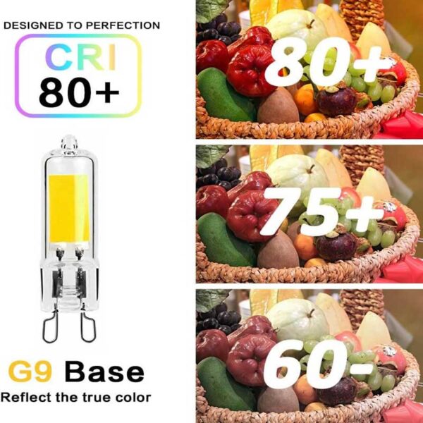 G9 15w cob led bulb cool white - (5500-6400K) 220V AC