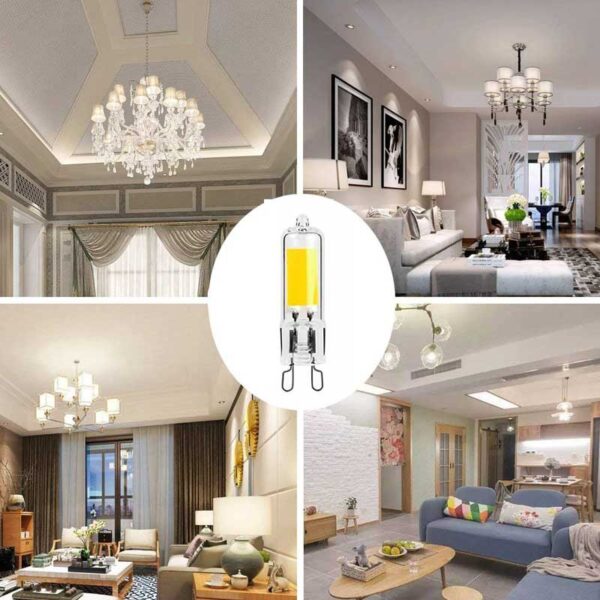 G9 15w cob led bulb cool white - (5500-6400K) 220V AC