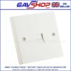 Secondary Telephone Socket Access Point in White