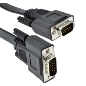 SVGA-VGA-MONITOR-LEAD-2- SVGA VGA 10m Lead Male to Male 15 pin DSub Connectors