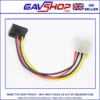 Molex Right Angle SATA Power 15cm Lead StarTech SATAPOWADAPR