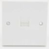Secondary Telephone Socket Access Point in White