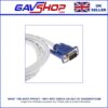 SVGA VGA Computer Monitor Lead with Ferrite Rings - 1.8m