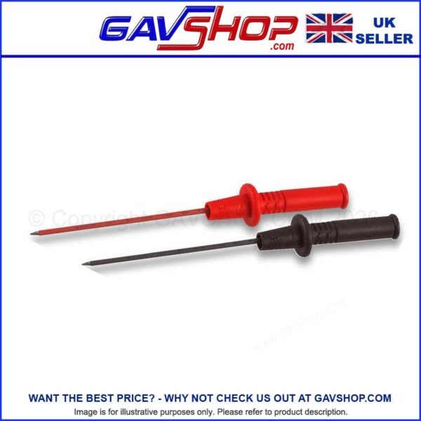 4mm Needle Test Probe Set, Shrouded Plugs - 72-9320