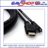HDMI to Micro HDMI 1.4V 5m Lead Monitor Cable