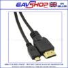 HDMI to Micro HDMI 1.4V 5m Lead Monitor Cable