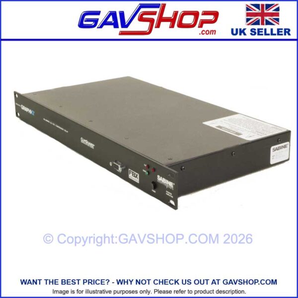Sabine GRQ-3101S Graphi-q EQ, Compressor, Delay - Pre-Loved Used Unit.