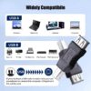 USB A to B Adapter - Female to Male Converter for Printers, Scanner, Fax