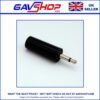2.5mm Mono Jack Plug Plastic Cover with Solder Terminals