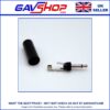 2.5mm Mono Jack Plug Plastic Cover with Solder Terminals