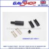 4-pin-mini-din-plug---svhs---002 4 Pin SVHS Plug, Mini-DIN - 4850.1410