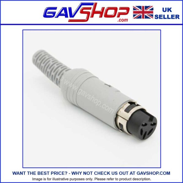5-pin Din Audio Socket 240 degrees ideal for creating extension cables