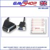 SCART-Plug-to-VGA-Lead SCART Plug to VGA Lead - D Sub H/D Plug Audio / Video Cable Assembly - 1.5 m