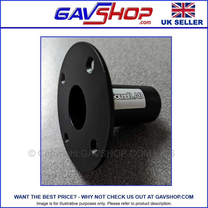 35mm Top Hat Metal Adaptor For PA Speakers Sub Cabinets Internal Mount Universal