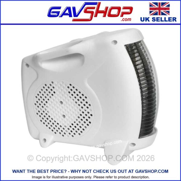 Fan heater or cooler - 2 Heat settings - Thermostat Control - 1000w or 2000w