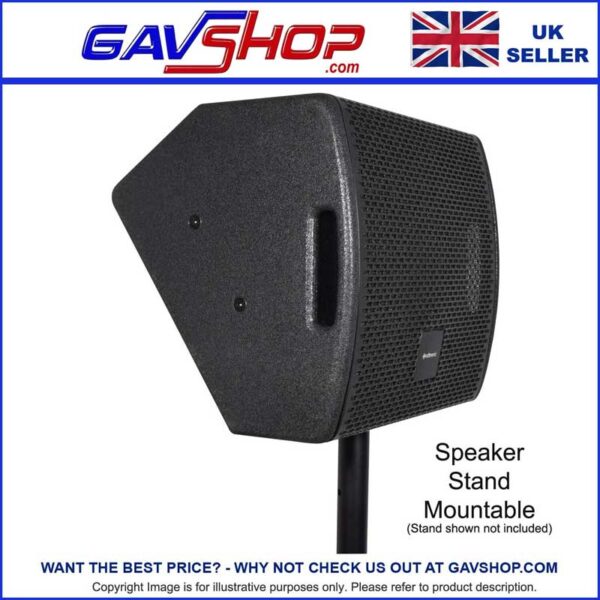 Citronic-Powerful-Active-Loudspeaker-Side- Citronic Powerful Active Loudspeaker or Wedge Monitors in Various Speaker Power Sizes & Bluetooth